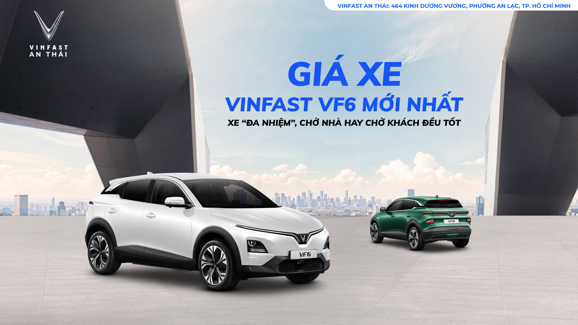GIÁ XE VINFAST VF6 MỚI NHẤT | XE “ĐA NHIỆM”, CHỞ NHÀ HAY CHỞ KHÁCH ĐỀU TỐT!